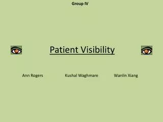 Patient Visibility