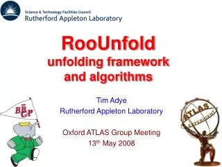 RooUnfold unfolding framework and algorithms