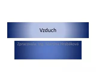 vzduch