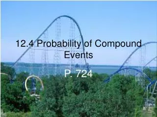 12.4 Probability of Compound Events