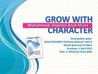 grow with character