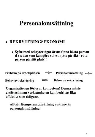 personaloms ttning