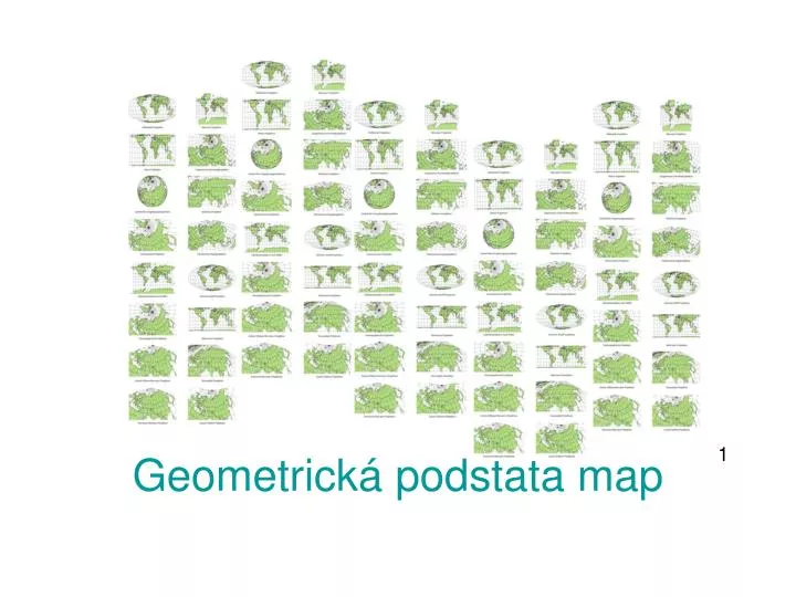 geometrick podstata map