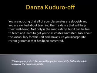 Danza Kuduro -off