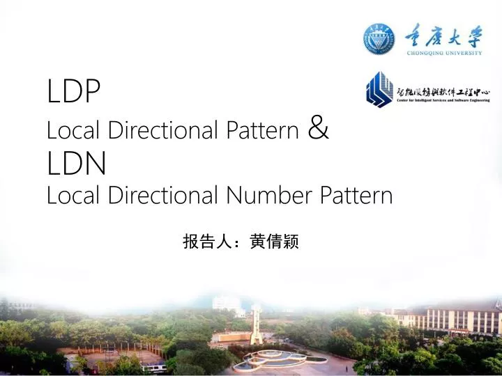 ldp local directional pattern ldn local directional number pattern