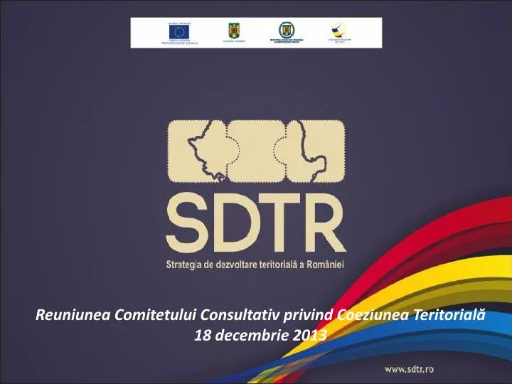 reuniunea comitetului consultativ privind coeziunea teritorial 18 decembrie 2013