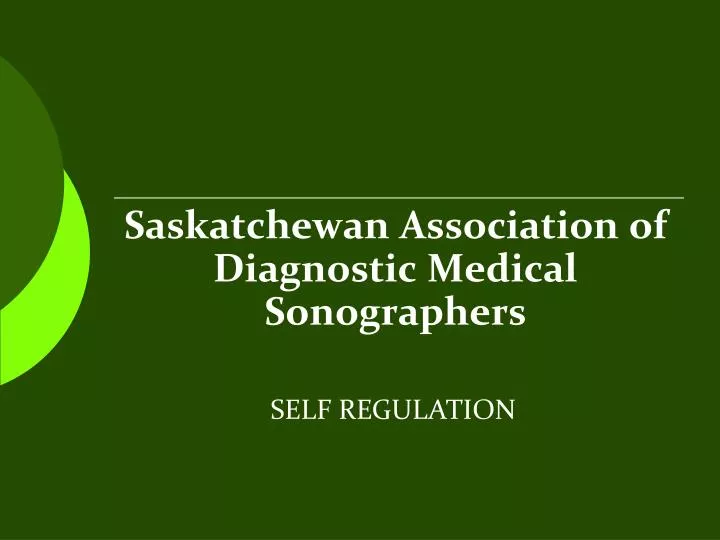 saskatchewan association of diagnostic medical sonographers