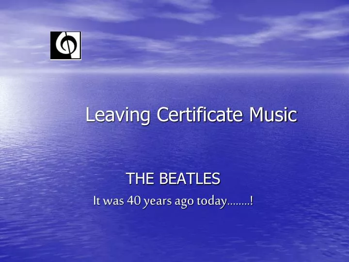 leaving certificate music