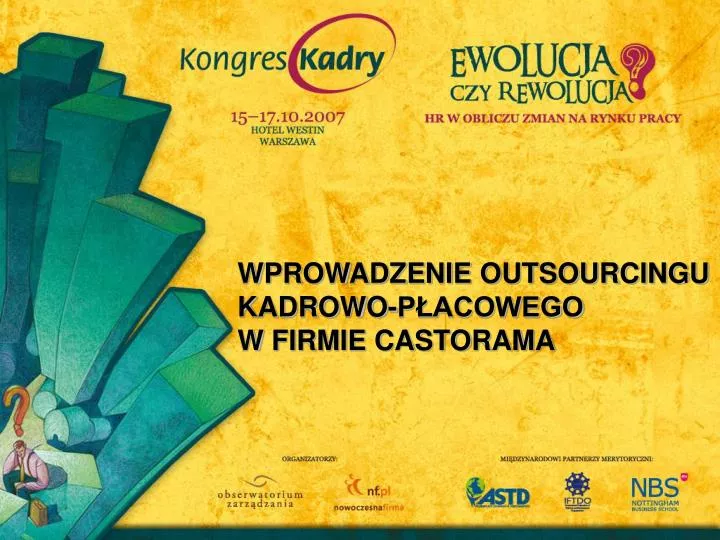 wprowadzenie outsourcingu kadrowo p acowego w firmie castorama