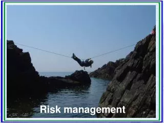 Risk management