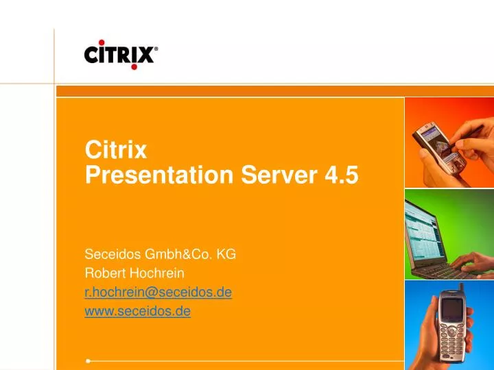 citrix presentation server 4 5