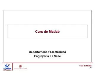 curs de matlab