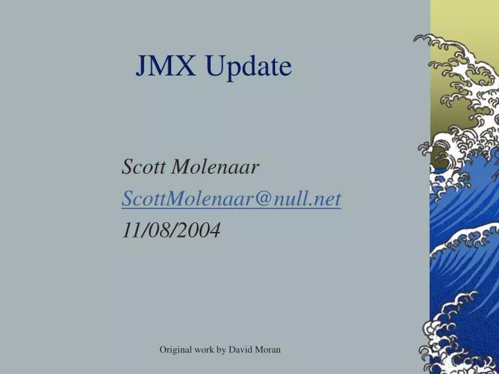jmx update