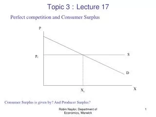 Topic 3 : Lecture 17