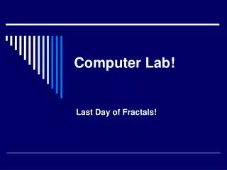 Computer Lab!