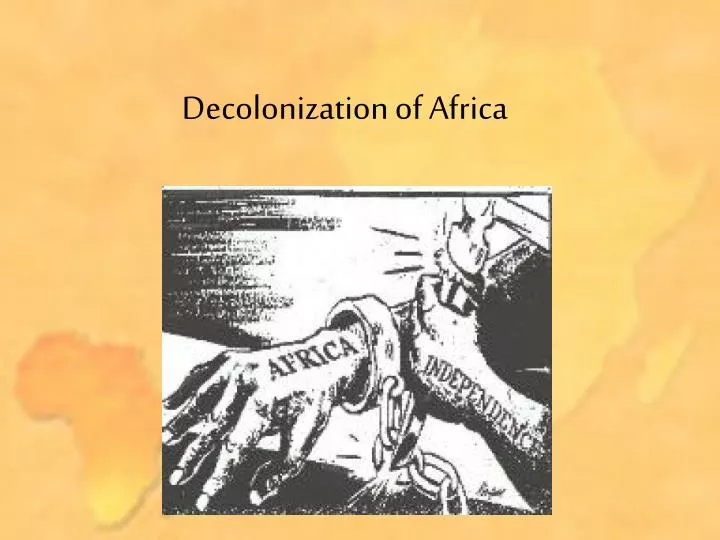 decolonization of africa