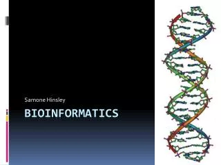 Bioinformatics