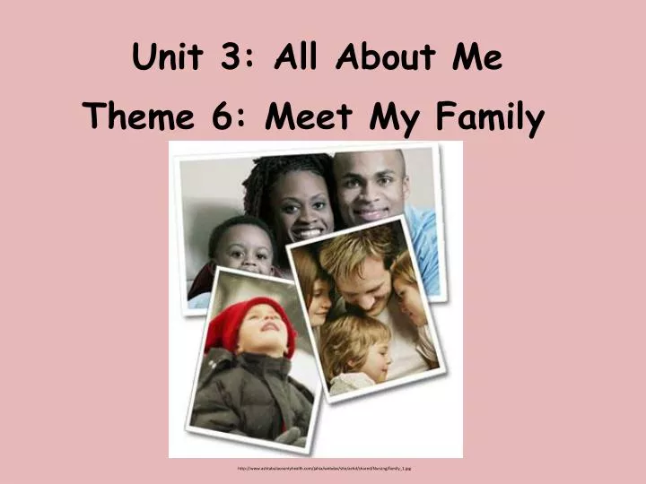 unit 3 all about me