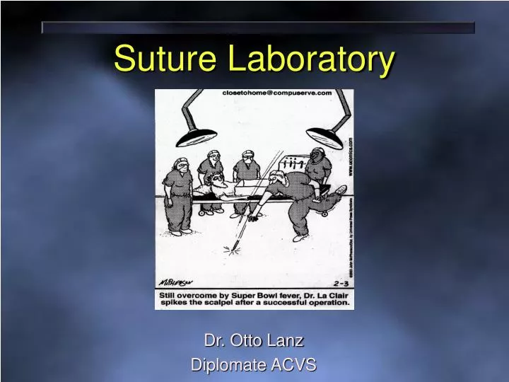 suture laboratory