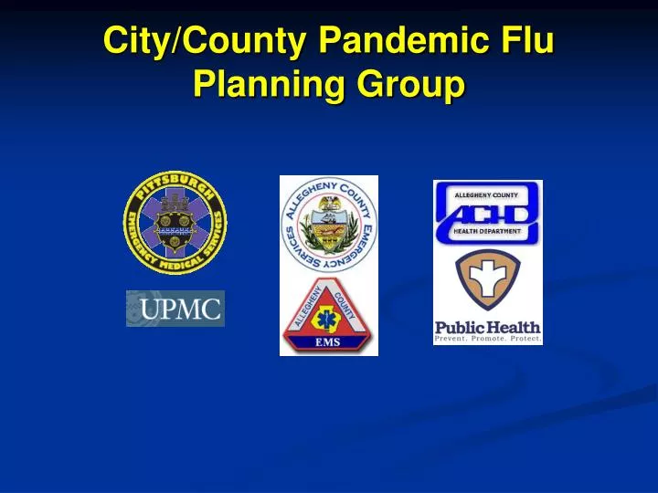 city county pandemic flu planning group
