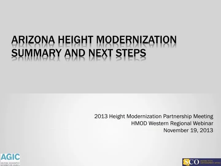 2013 height modernization partnership meeting hmod western regional webinar november 19 2013