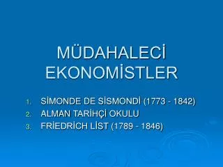 m dahalec ekonom stler