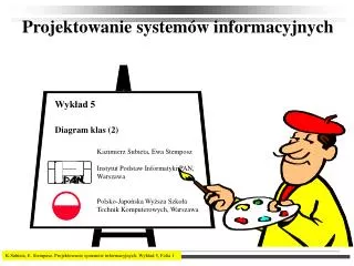 projektowanie system w informacyjnych