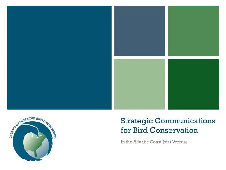 strategic communications for bird conservation