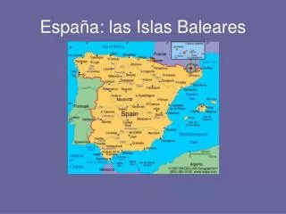 espa a las islas baleares