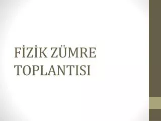 f z k z mre toplantisi