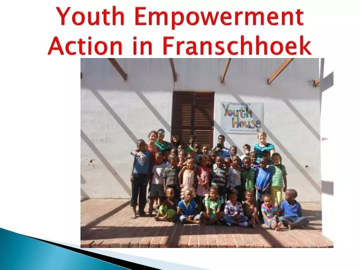 youth empowerment action in franschhoek