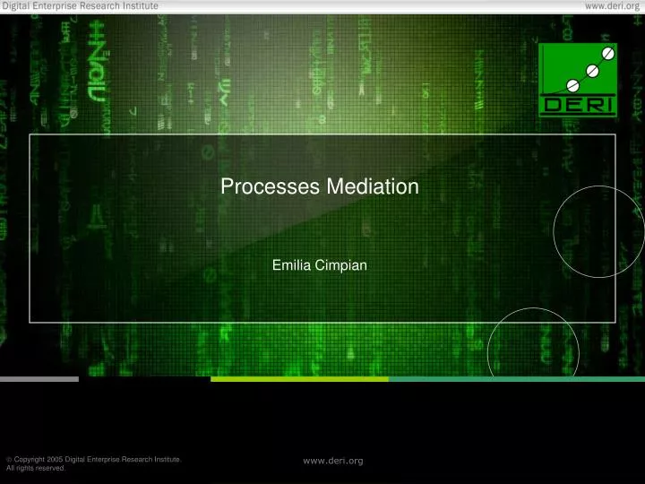 processes mediation