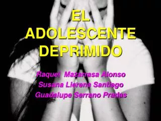 el adolescente deprimido
