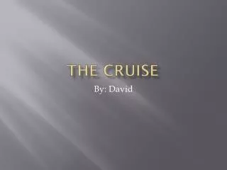 the cruise
