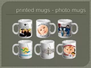 printed photo mugs