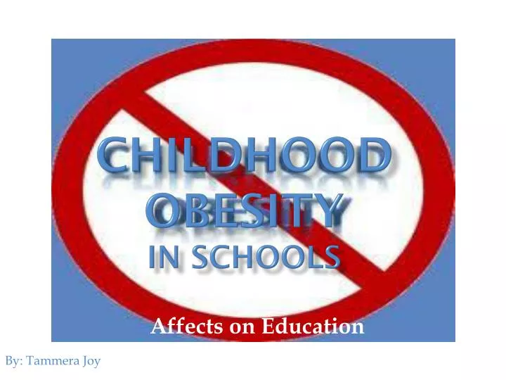 childhood obesity in schools