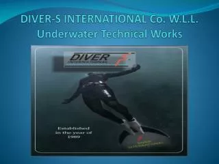 DIVER-S INTERNATIONAL Co. W.L.L. Underwater Technical Works