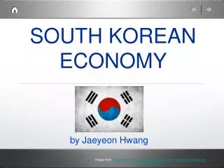 SOUTH KOREAN ECONOMY