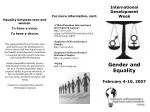 International Development Week - slide 1