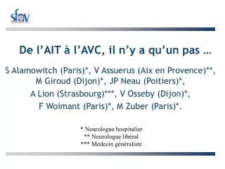 de l ait l avc il n y a qu un pas