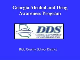 Georgia Alcohol and Drug Awareness Program