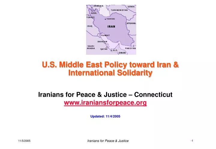 u s middle east policy toward iran international solidarity