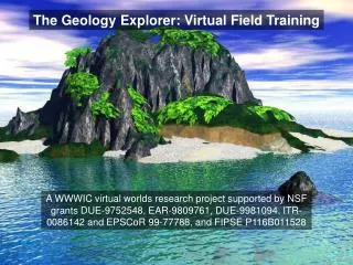 The Geology Explorer: Virtual Field Training