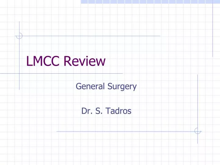 lmcc review