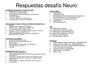 respuestas desaf o neuro