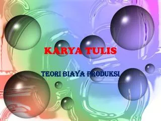karya tulis