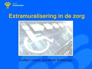 extramuralisering in de zorg