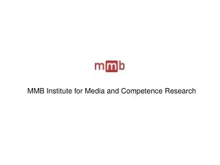 MMB Institute for Media and Competence Research