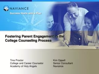 Fostering Parent Engagement in the College Counseling Process