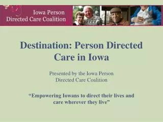 Destination: Person Directed Care in Iowa